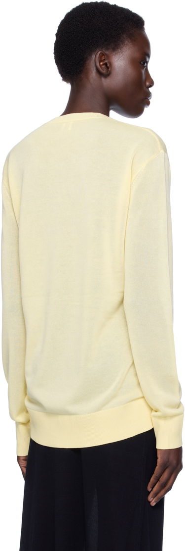 Тениска TOTEME TOTEME Knit Long Sleeve Tee Жълто | 253-WRT0604-YA0079, 2