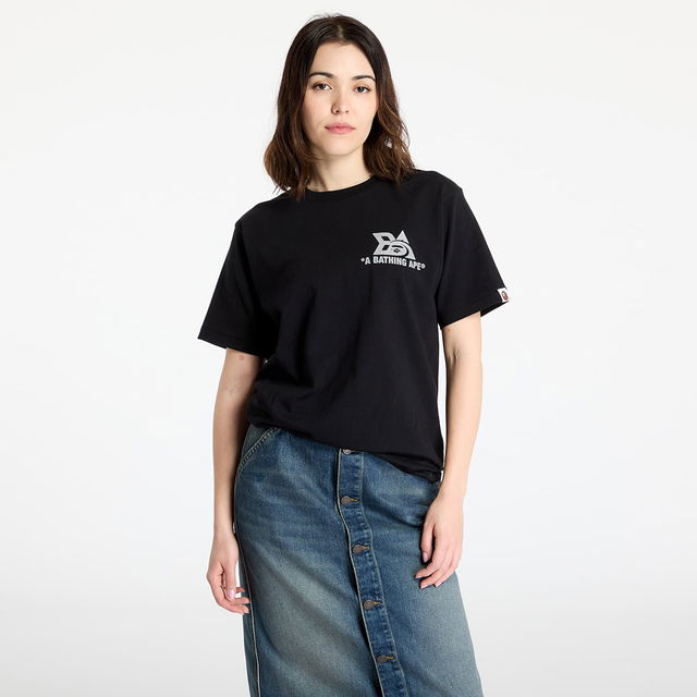 A BATHING APE Reflector Tech Logo T-Shirt