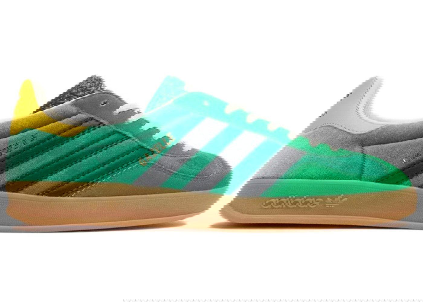 Кецове и обувки adidas Originals Gazelle size? Exclusive Green Yellow Зелено | IH3310, 0