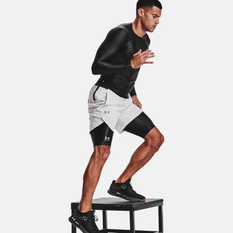 Чорапи Under Armour Iso-Chill Long Compression Shorts Черно | 1365224-001, 0