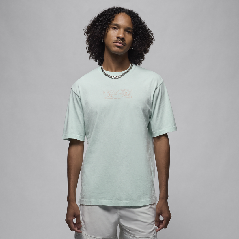 Тениска Nike Tatum T-Shirt Зелено | HF7849-028