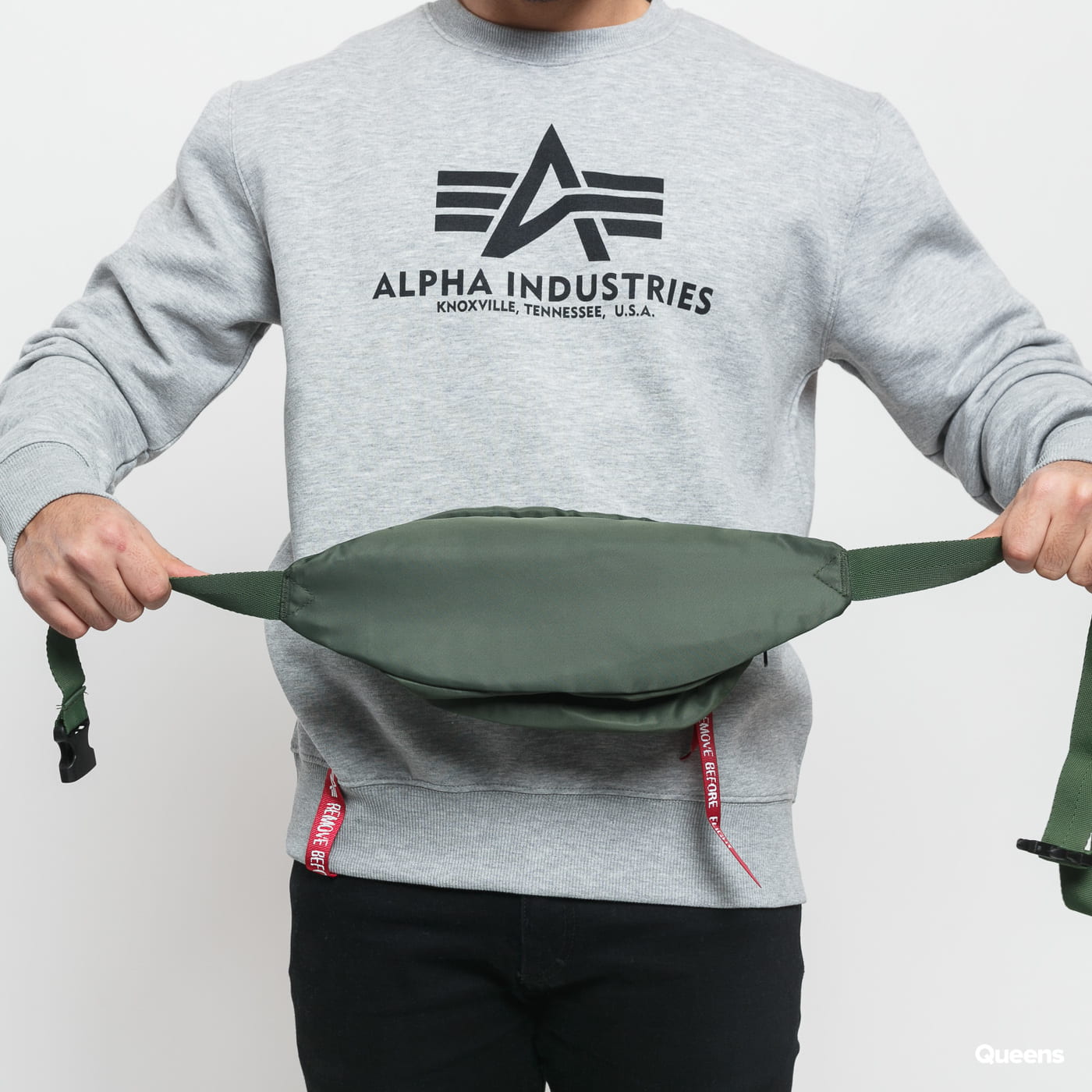 Раница Alpha Industries Crew Waist Bag Зелено | 196923 01, 1