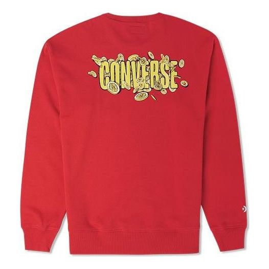 Суитчър Converse Year Of The Rabbit Graphic Crewneck Sweatshirt Червено | 10025505-A02
