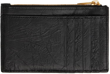 Портфейл Balenciaga Black Crush Long Coin & Card Holder Черно | 766465 210J1, 1