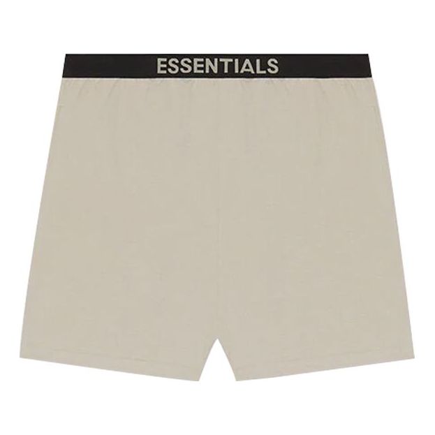 Къси панталони Fear of God Essentials Lounge Shorts Бежово | FOG-FW20-175