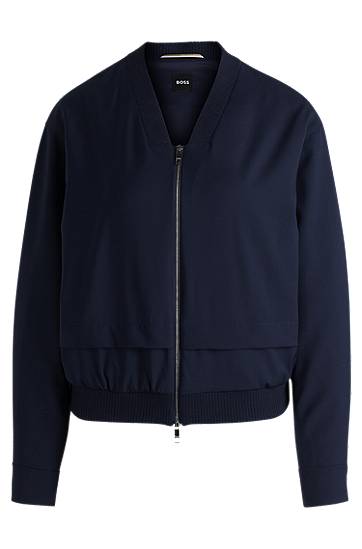 Layered Oversized Jacket, 0