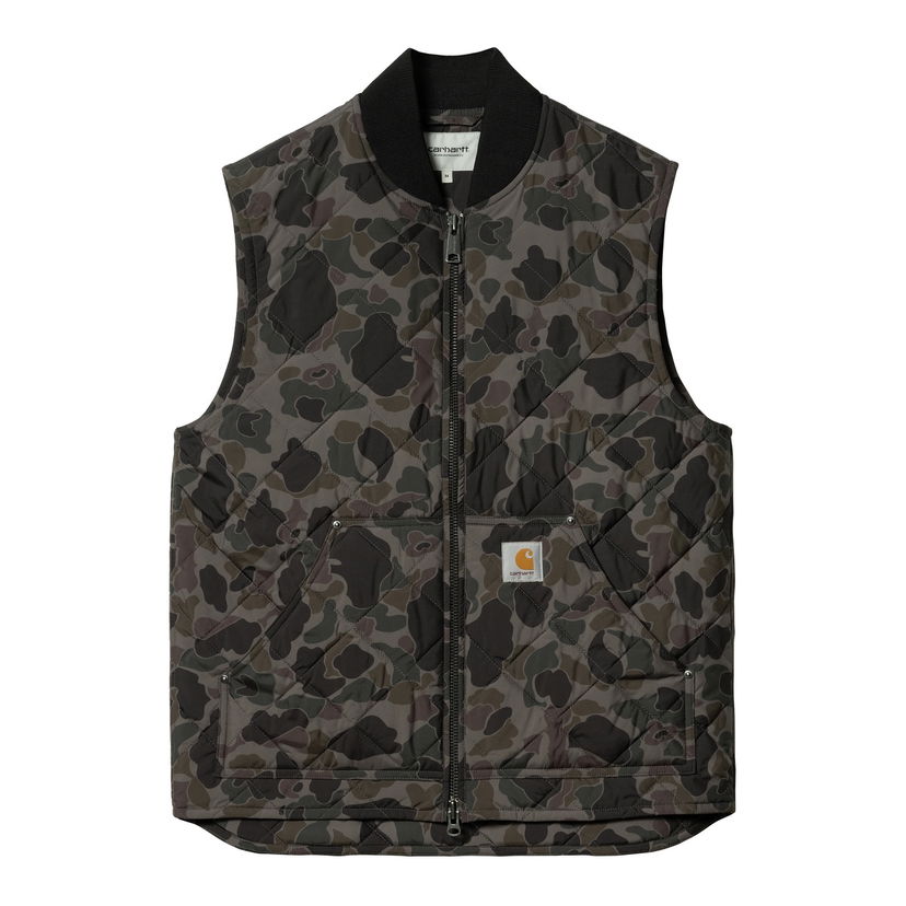 Жилетка Carhartt WIP Camo Duck Vest Зелено | I033857_9