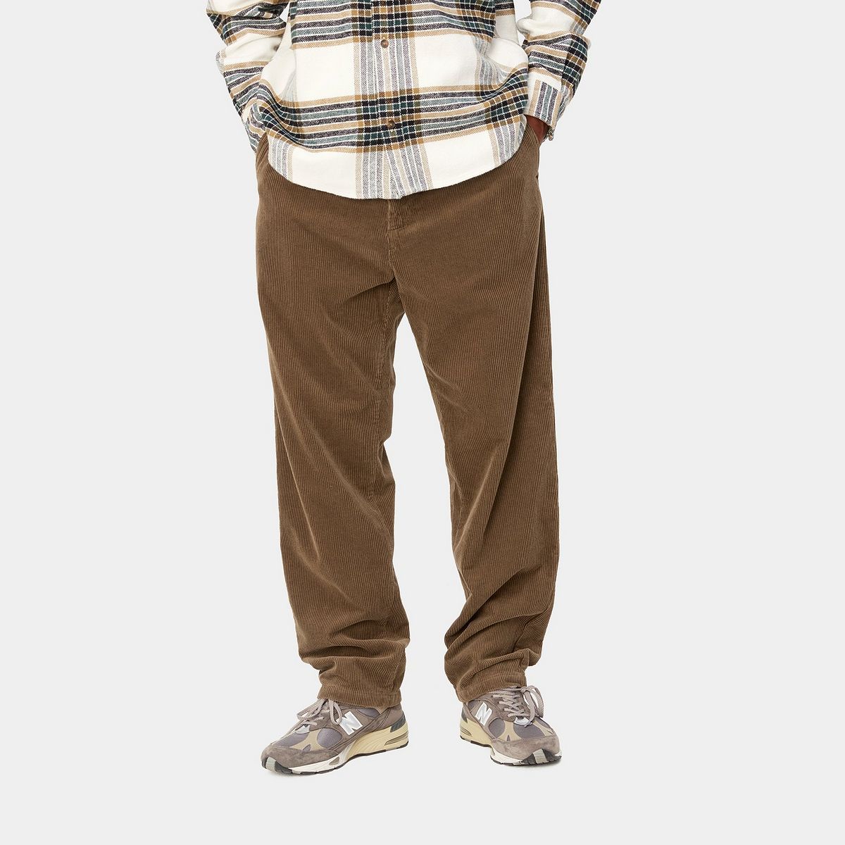 Панталони Carhartt WIP Calder Pant "Tamarind" Кафяво | I032299_1CN_02, 1