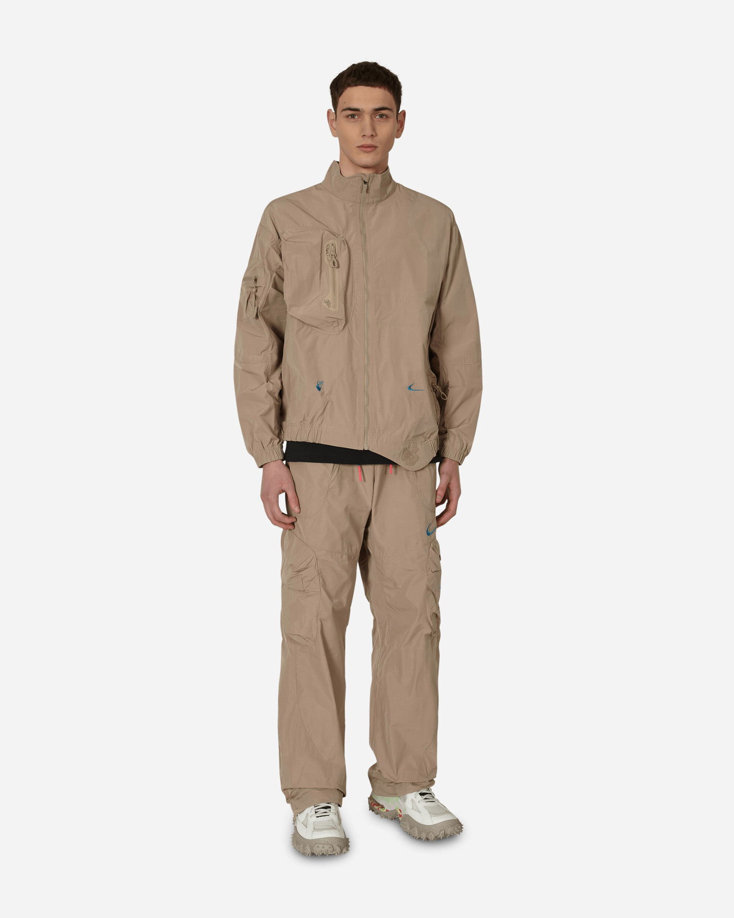 Ветровка Nike Off-White x Tracksuit Бежово | DN1704-247, 0