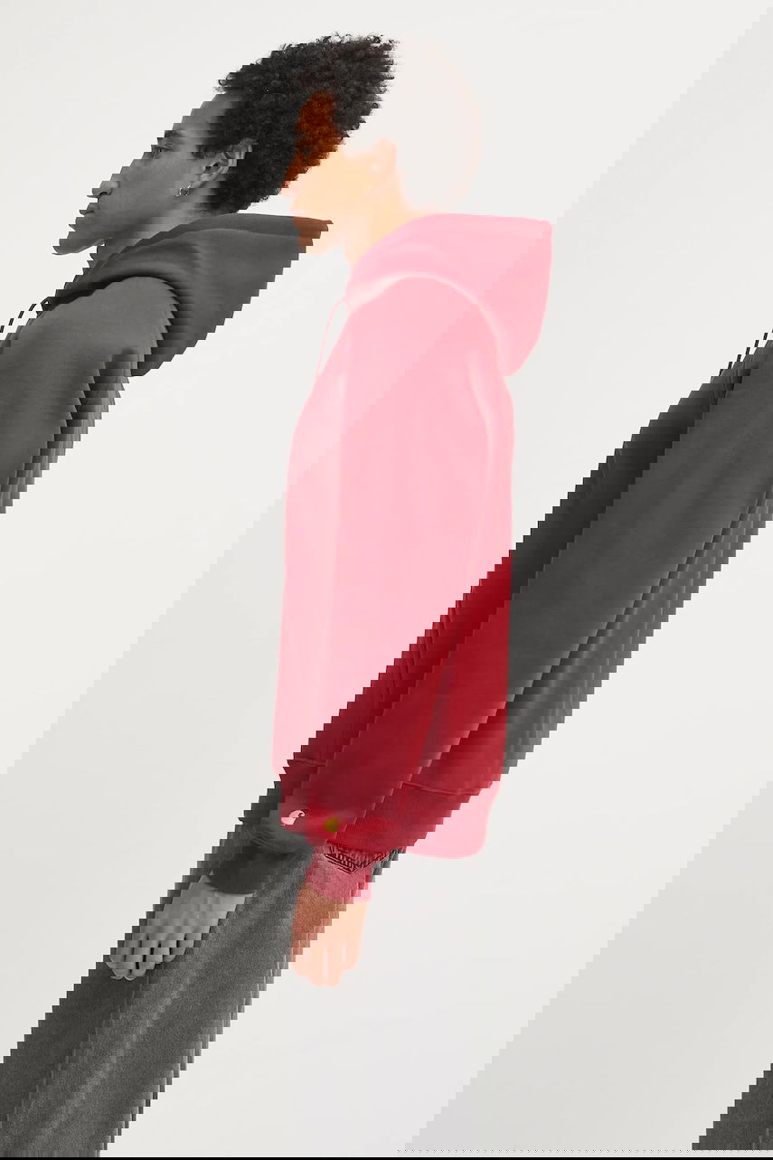 Суитчър Carhartt WIP Plain Hooded Chase Hoodie Червено | I033661.30QXX, 1