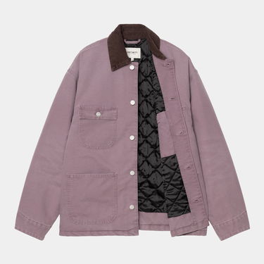 Палта Carhartt WIP Women's OG Michigan Chore Coat Лилаво | I035671_1, 2