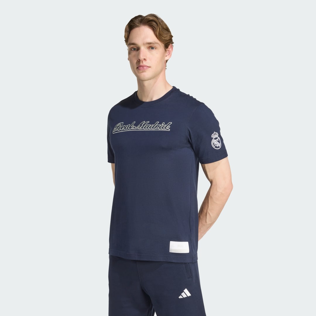 Тениска adidas Performance Real Madrid US Pack T-Shirt Тъмно синьо | JN3083, 0