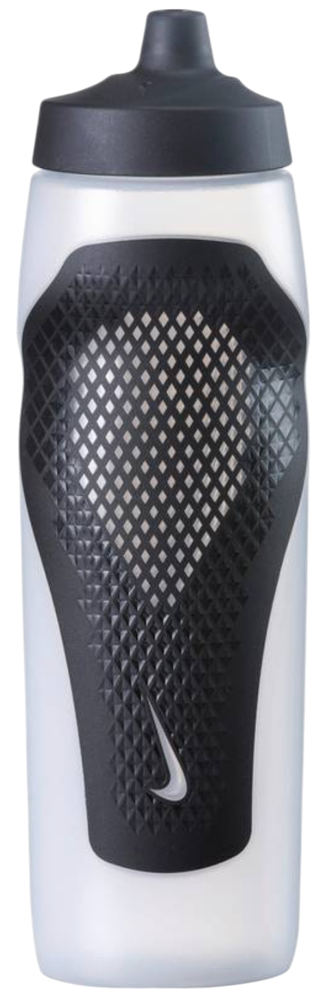 Бутилки за пиене Nike Refuel Grip 946ml Water Bottle Бяло | 9341-100-173, 1