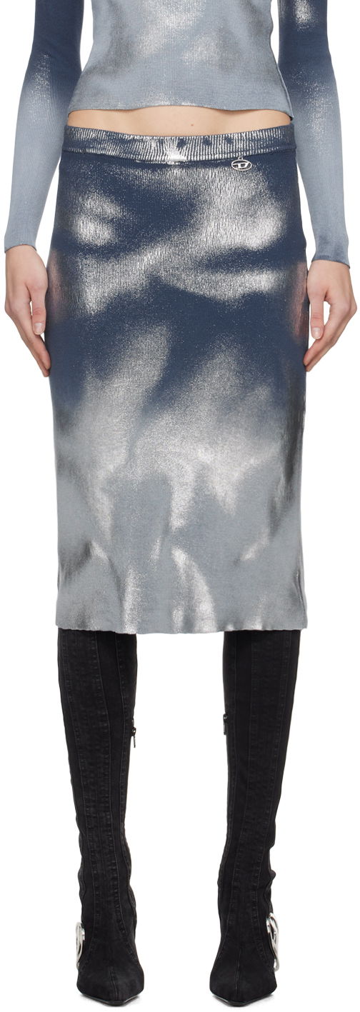 Пола Diesel M-Ilan Midi Skirt Сиво | A13028 0BNAE, 0