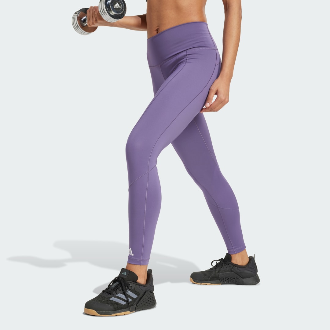 Клинове adidas Performance Believe This 7/8 BOS Training Tights Лилаво | GP2428, 0