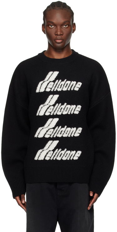 Пуловер We11done We11done Jacquard Knit Sweater Черно | WD-KO1-22-666-U-BK, 0