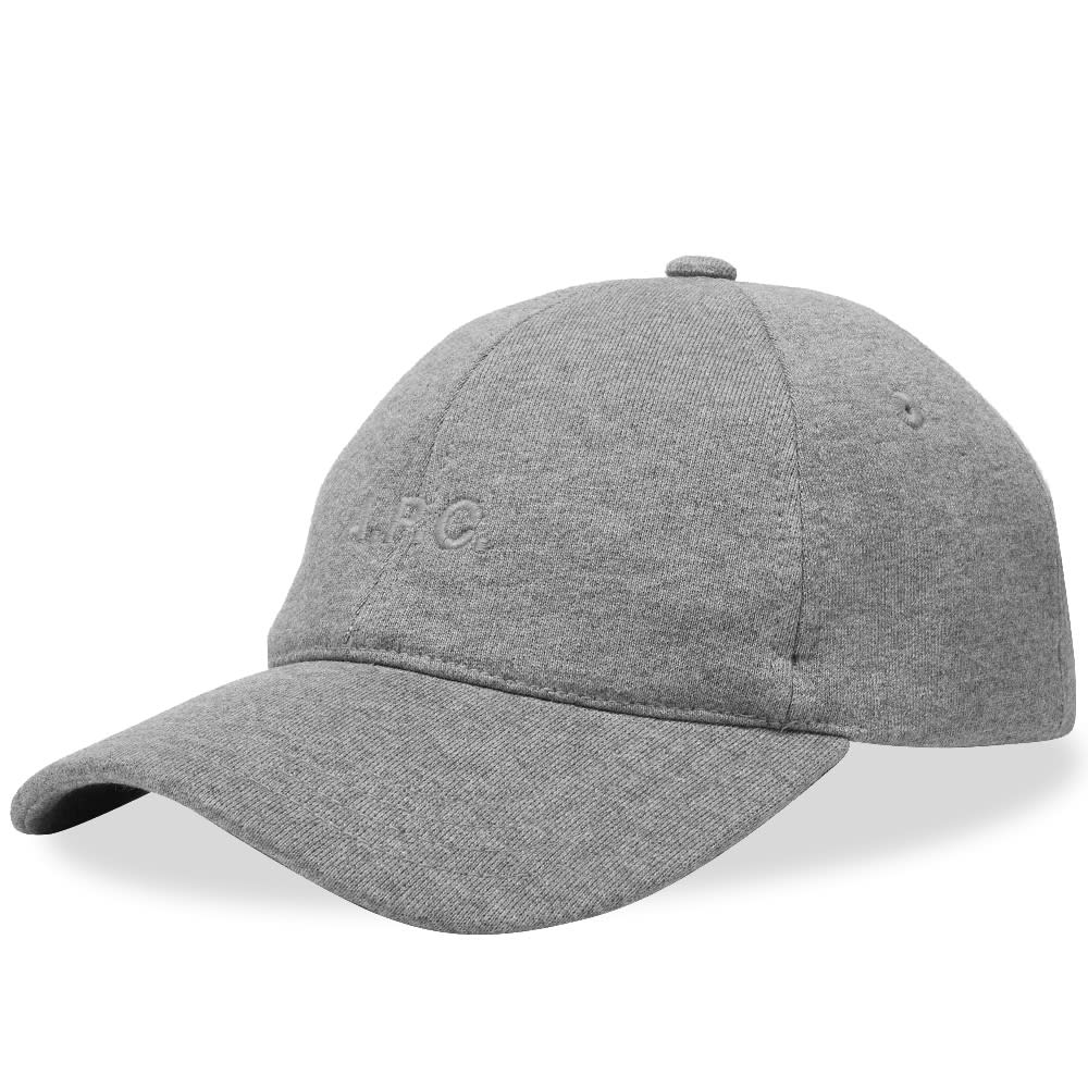 Шапка с козирка A.P.C. Charlie Jersey Logo Cap Сиво | COFCL-M24069-PLA, 0