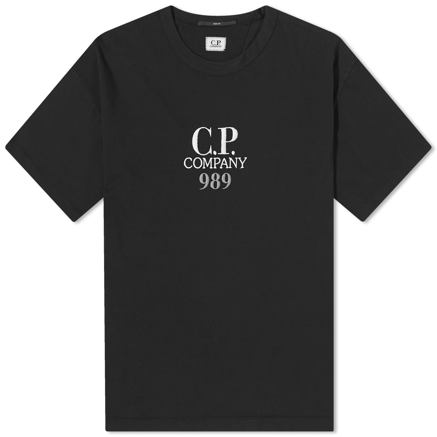 Тениска C.P. Company Box Logo T-Shirt Черно | 16CMTS231A-005697G-999, 0
