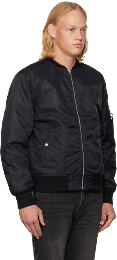 Яке бомбър rag & bone Manston Bomber Jacket Черно | MBW22F2260M1ML, 4