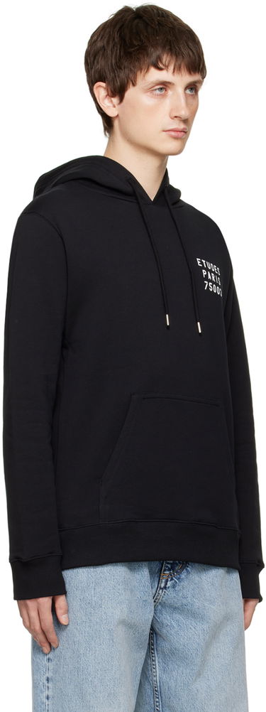 Суитчър Études Stencil Hoodie Черно | H22MM254OC16BK, 1