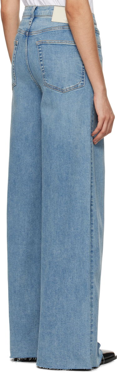 Дънки rag & bone 'The Sofie' High-Rise Ultra Wide Jeans Синьо | WDD24F2952FUWH, 2