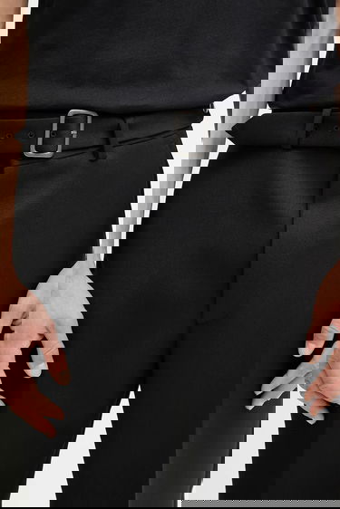 Панталони Maison Margiela MM6 Maison Margiela Wool Trousers Черно | SH2KA0042.M35612.900, 3