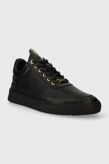 Кецове и обувки Filling Pieces Filling Pieces Low Top Aten Черно | 10126591847, 1