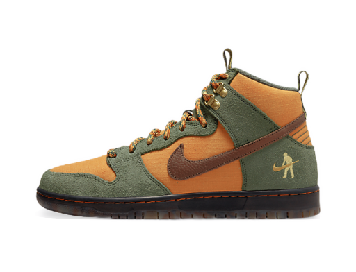 Скеитбординг Nike SB Pass~Port x Dunk High "Work Boots" Оранжево
 | DO6119-300