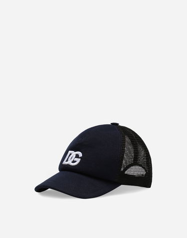 Шапка с козирка Dolce & Gabbana Dolce & Gabbana Trucker Baseball Cap Тъмно синьо | LB4H80G7L1DB0665, 0