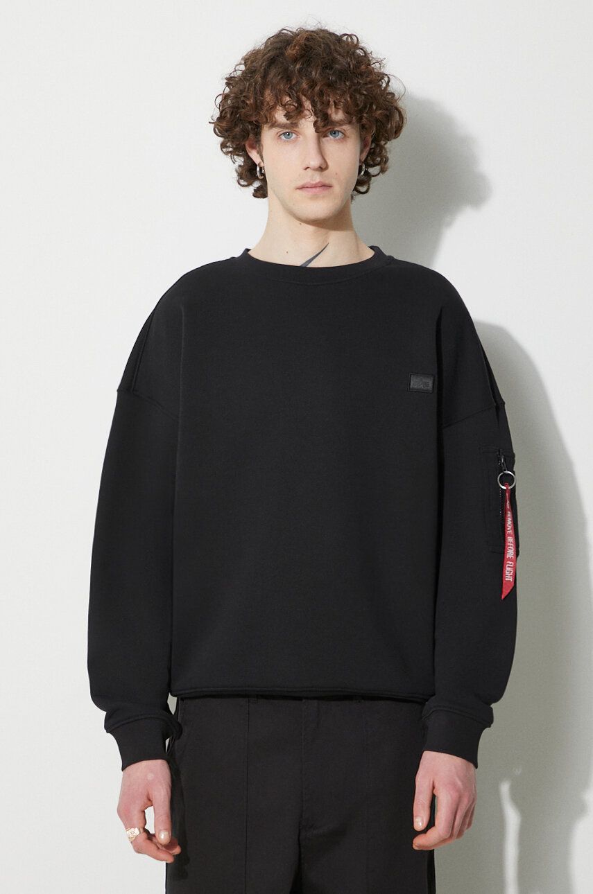 Суитчър Alpha Industries Essentials RL Sweatshirt Черно | 146303, 0