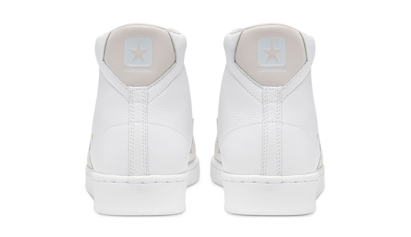 Кецове и обувки Converse Pro Leather Gold Standard Mid Top Бяло | 167817C, 1