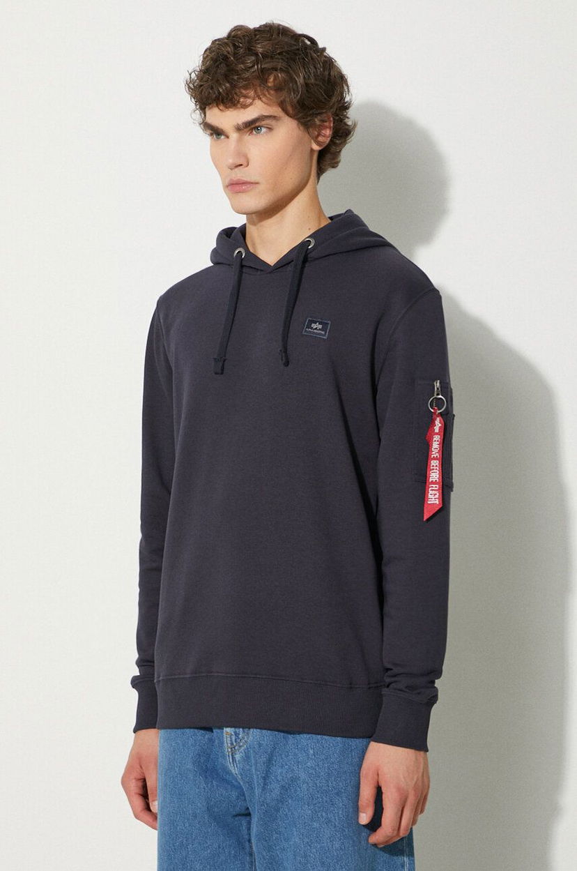 Суитчър Alpha Industries X-Fit Hoodie Синьо | 158321.07