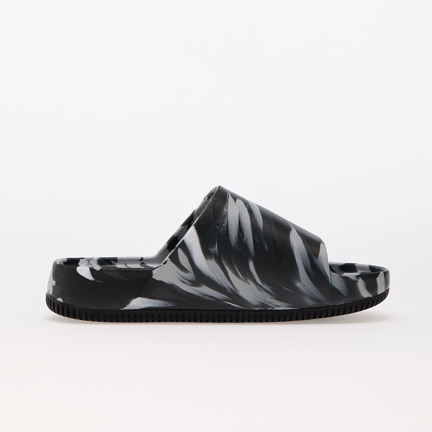 Кецове и обувки Nike Calm Slide Marble Black Grey Сиво | FV5637-001, 1