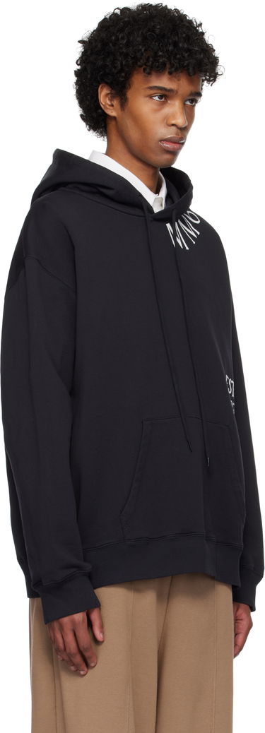 Суитчър Maison Margiela MM6 Maison Margiela Printed Hoodie Зелено | SH0GU0026 M25012, 4