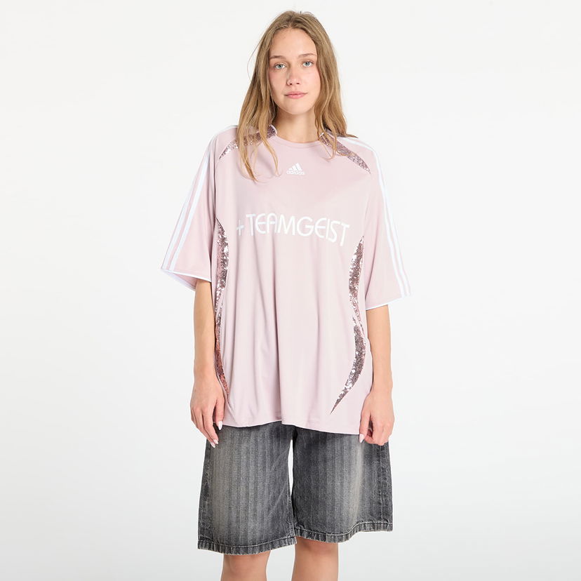 Фланелка adidas Originals Adilenium Season 4 Teamgeist Oversized T-Shirt Розово | KE9793