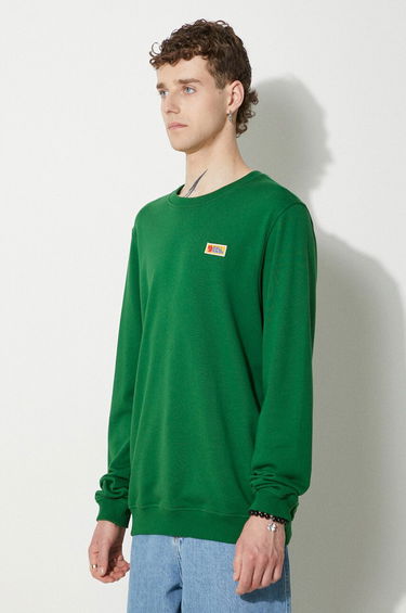 Суитчър FJÄLLRÄVEN Vardag Sweater Зелено | F87070-678, 4