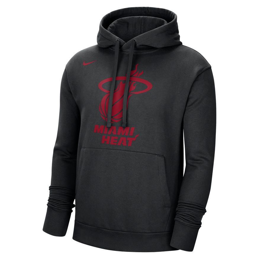 Суитчър Nike NBA Miami Heat Essential Fleece Pullover Hoodie Черно | DR9414-010, 0