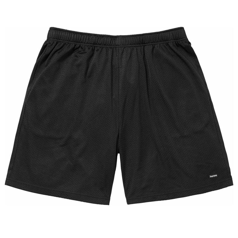 Къси панталони Supreme Small Box Baggy Mesh Shorts Черно | SUP-SS24-212
