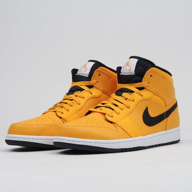Кецове и обувки Jordan Jordan 1 Mid Жълто | 554724-700, 1
