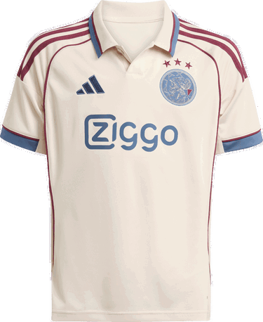 Фланелка adidas Originals Ajax Amsterdam 2025/26 Third Jersey Бежово | ji9572, 0