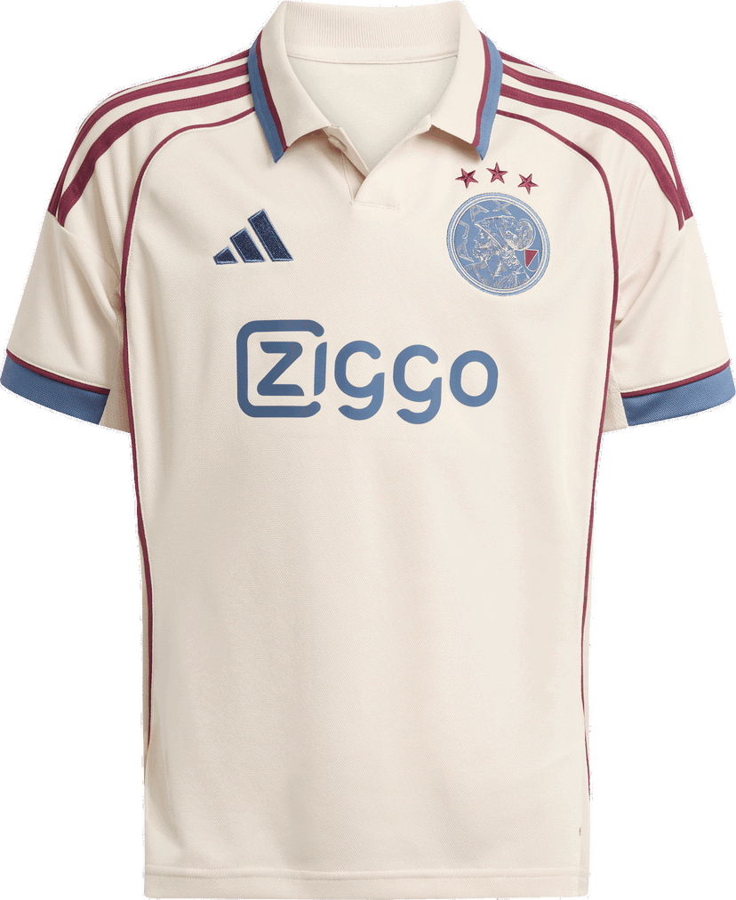 Фланелка adidas Originals Ajax Amsterdam 2025/26 Third Jersey Бежово | ji9572