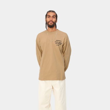 Тениска Carhartt WIP Reverse Hammer T-Shirt Кафяво | I032392_07E_XX, 2