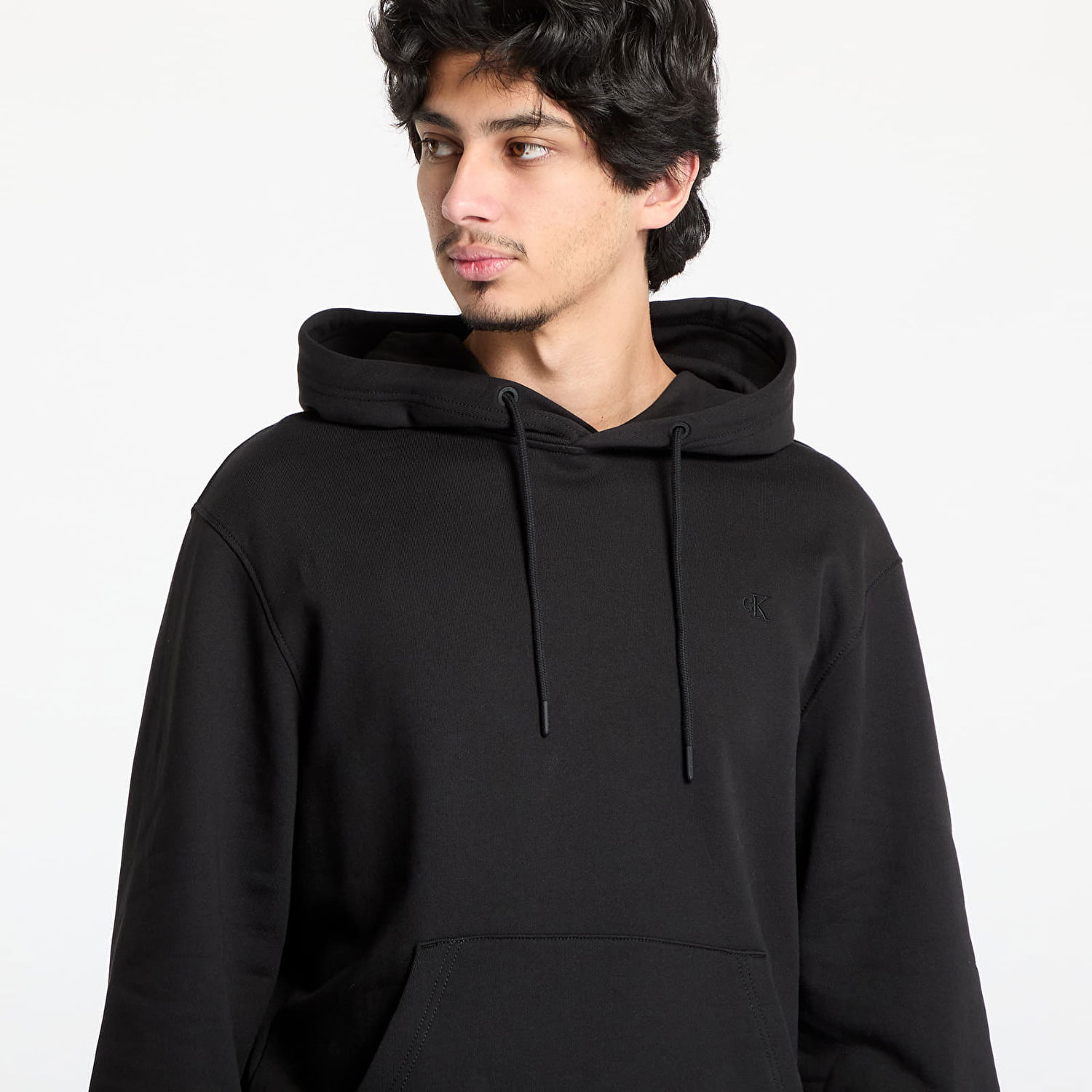 Суитчър CALVIN KLEIN Calvin Klein Jeans Typeface Graphic Hoodie Черно | J30J327403 BEH, 1