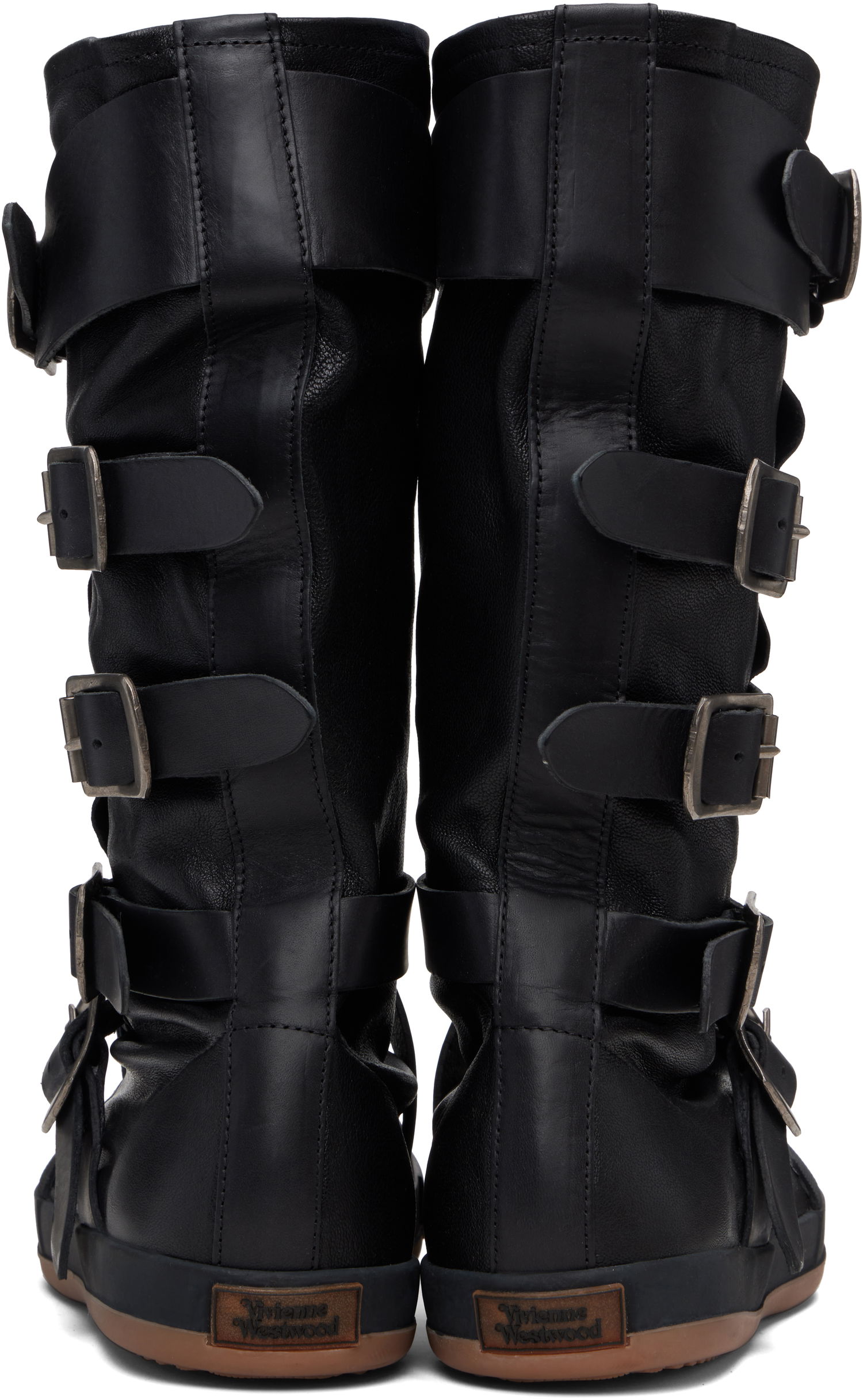 Кецове и обувки Vivienne Westwood Vivienne Westwood Animal Pirate Boots Черно | 7102003QM-C007G-, 1