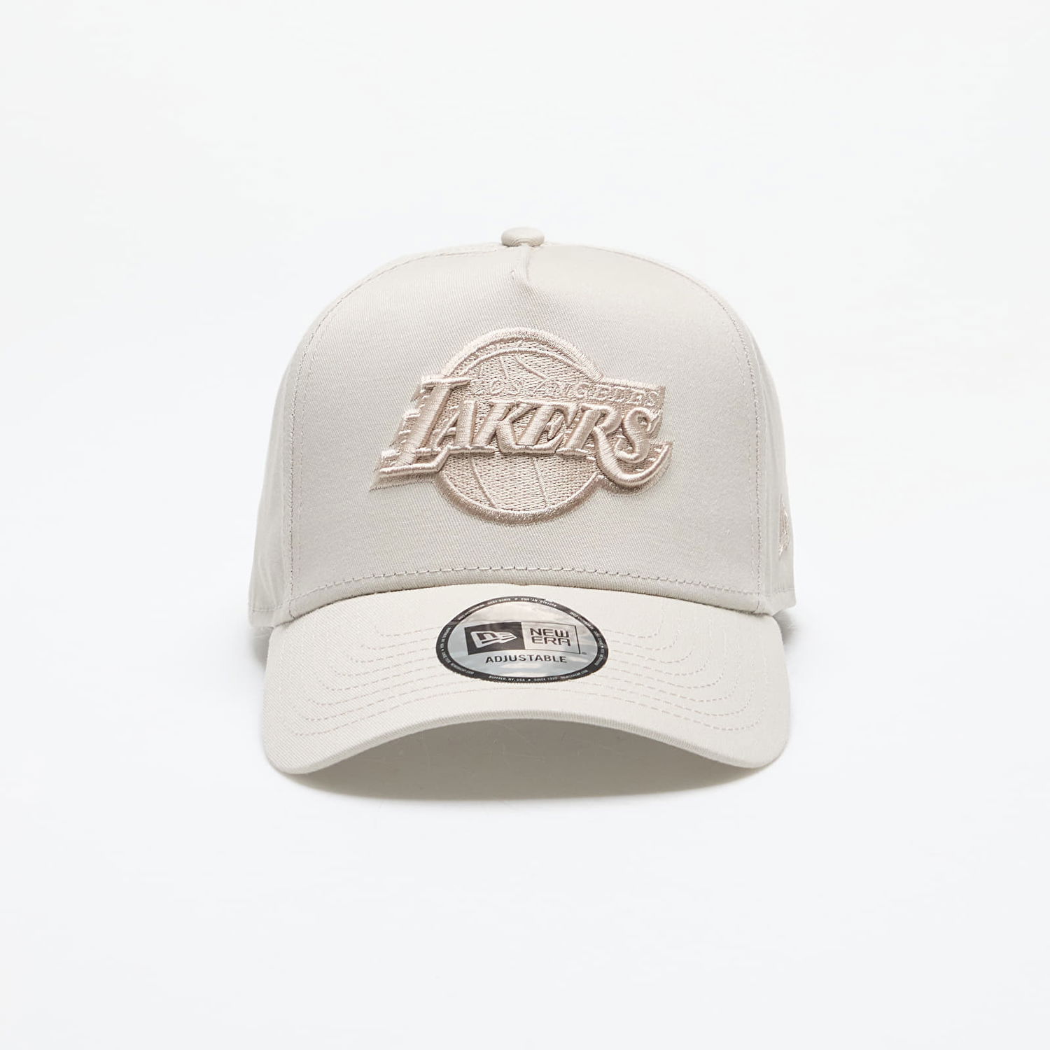 Шапка с козирка New Era Cap Los Angeles Lakers 9FORTY Snapback Stone/ Official Team Color Бежово | 60503557, 0