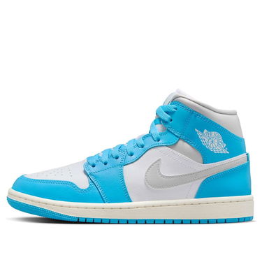 Кецове и обувки Jordan Air Jordan 1 Mid Dark Powder Blue Синьо | BQ6472-400, 0