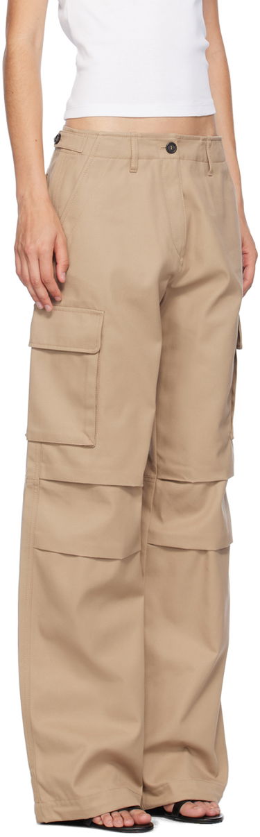 Карго панталони Coperni Coperni Wide Leg Tailored Cargo Pants Бежово | COPP40836, 1