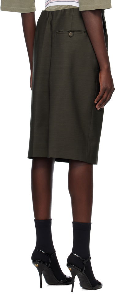 Пола Martine Rose Jockstrap Midi Skirt Зелено | 365WT10414, 2