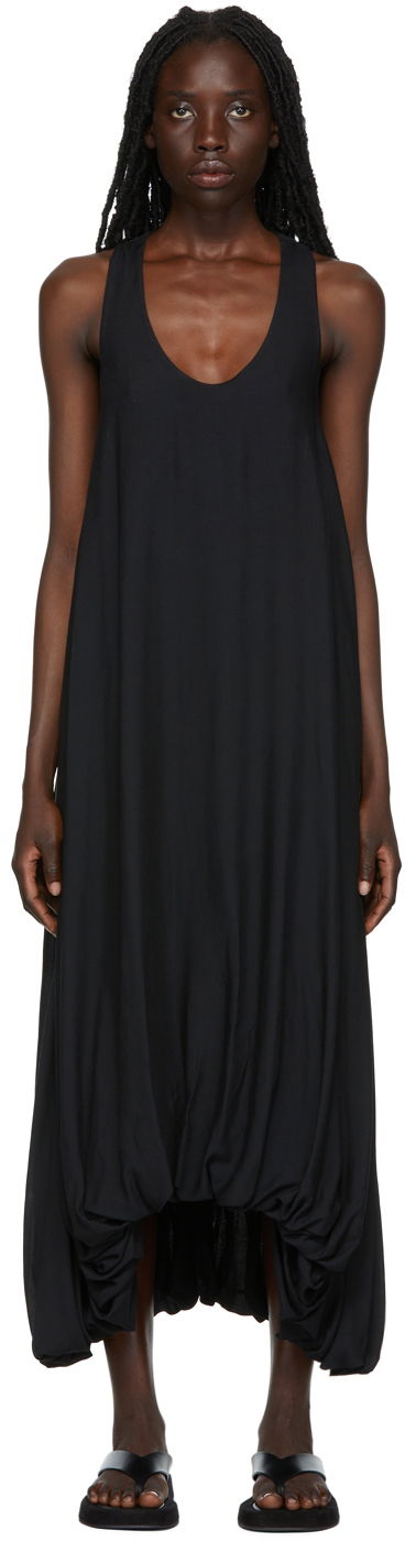 Pокля The Row Copo Maxi Dress Черно | 6384-W2241, 0