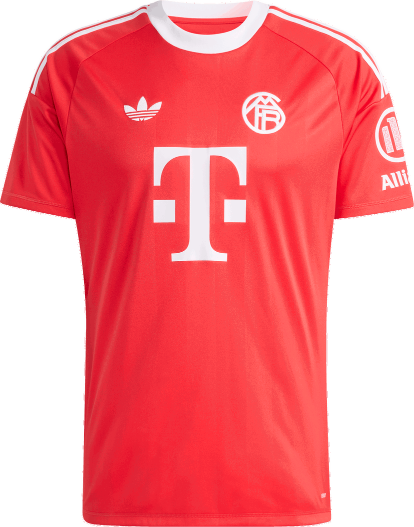 Фланелка adidas Originals FC Bayern Goalkeeper 3rd Jersey 2025/26 Червено | jn8517